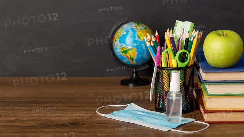 Education day composition with copy space