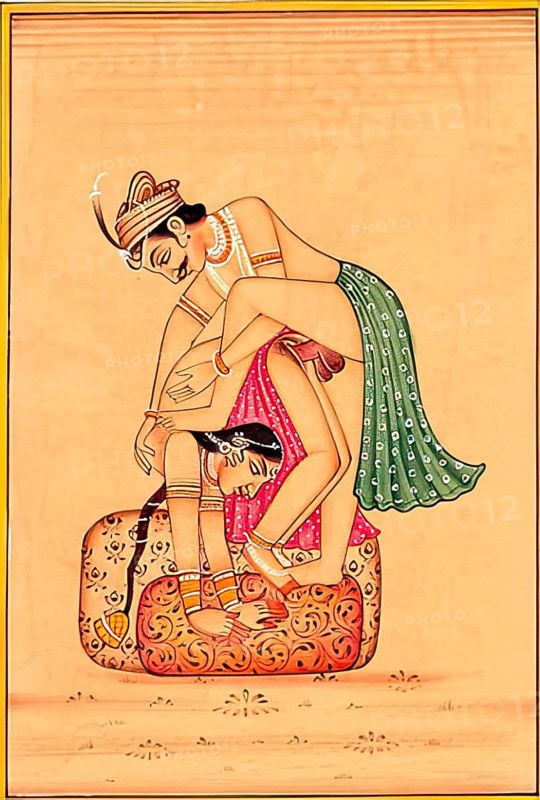 Depiction of an erotic scene