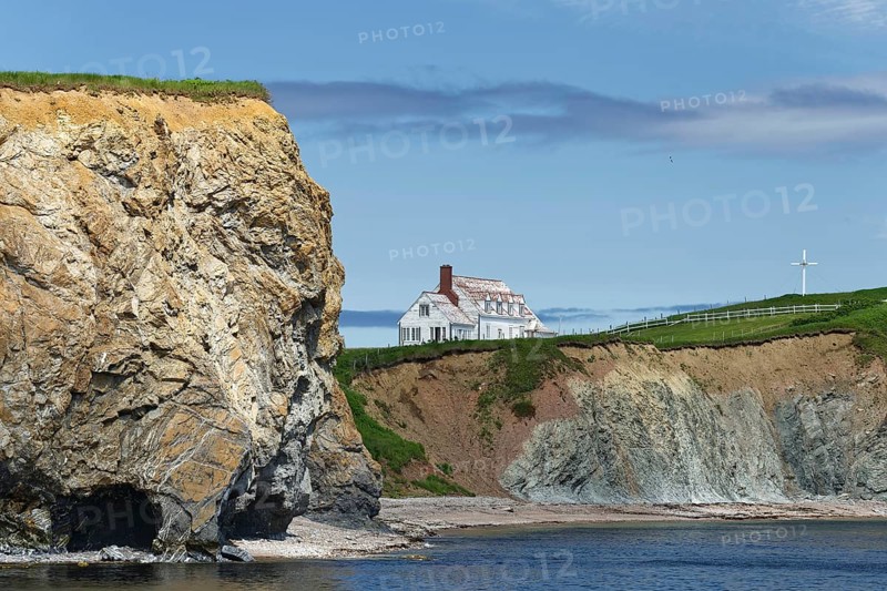 House on cliffs