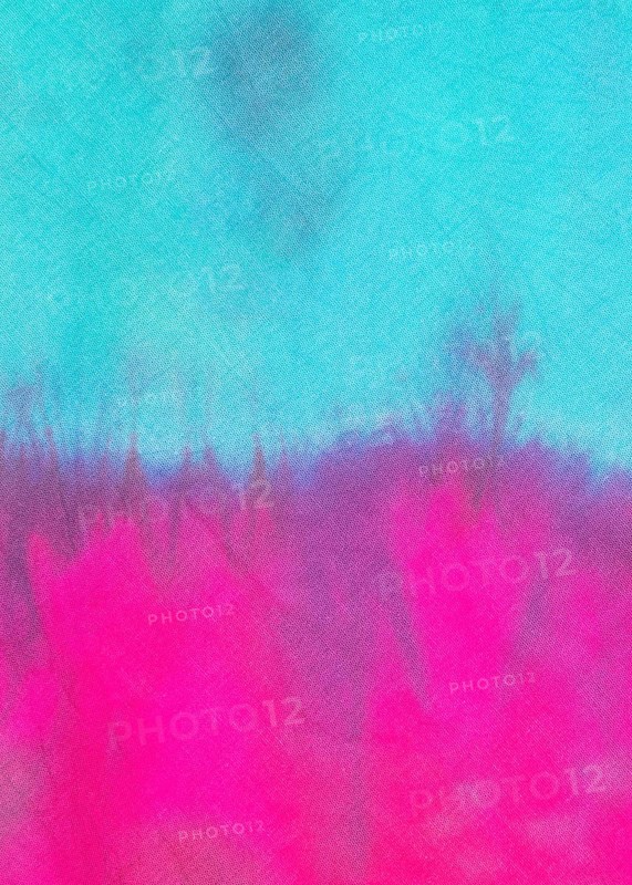 Multicolored gradient tie dye fabric surface