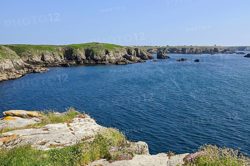 Rocky coast at Pointe de Penn ar Roc'h