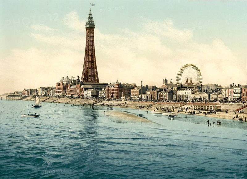The tower in Blackpool