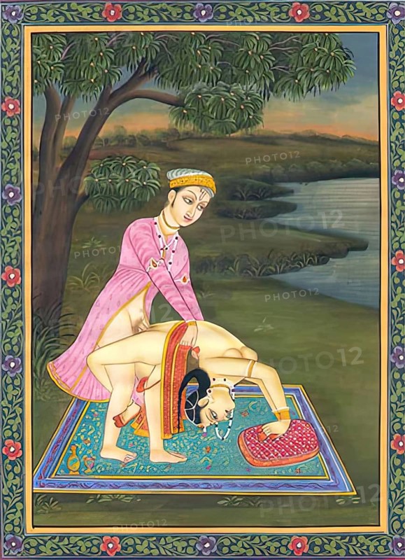 Depiction of an erotic scene