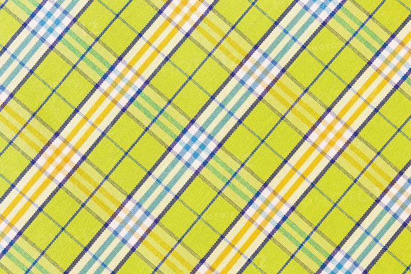 Green gingham textile texture background