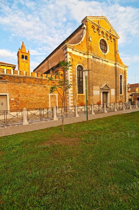 Venice Italy Santa Maria maggiore penitentiary jail building view