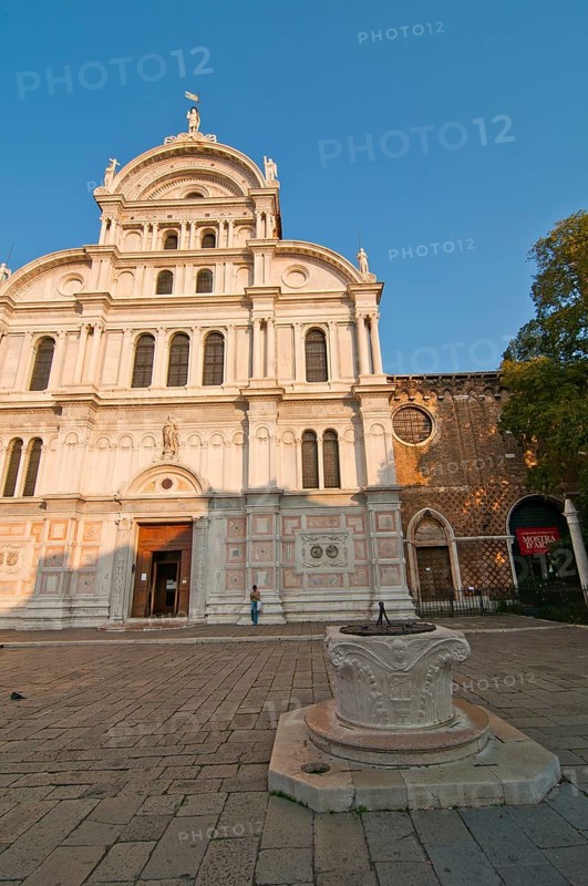 Venice Italy San Zaccaria church front view