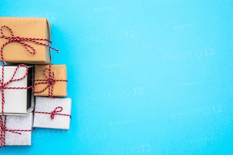 Variety gifts with copy space