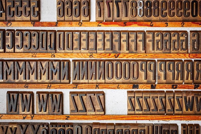 Set box with types