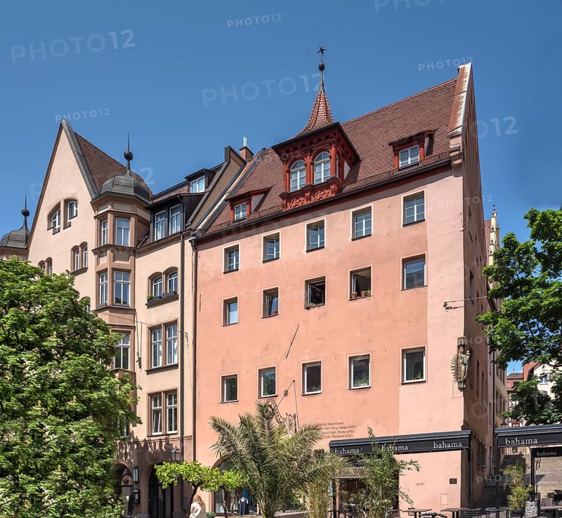 Historic ornamental oriel