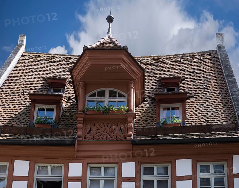 Historic roof lift bay
