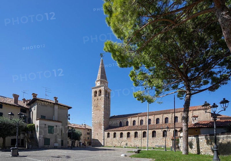 Campo Patriarca Elia with Basilica of Sant Eufemia