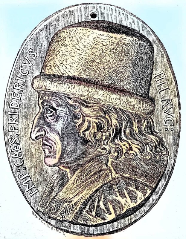 Portrait medallion of Emperor Frederick III