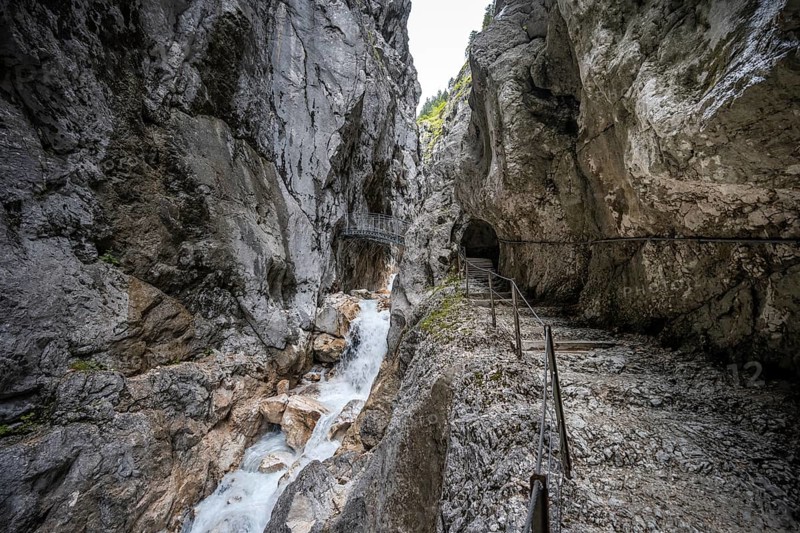 Path through the Hoellentalklamm