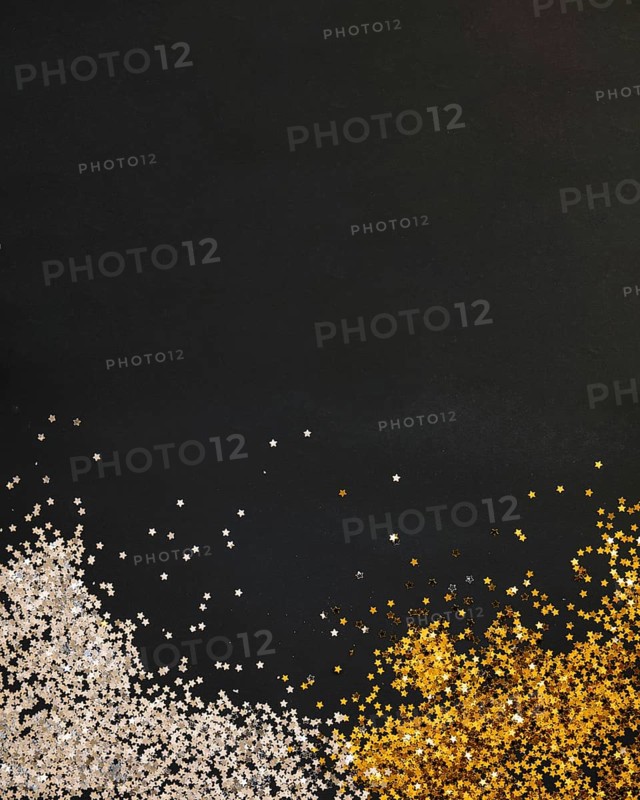 Silver golden new year background