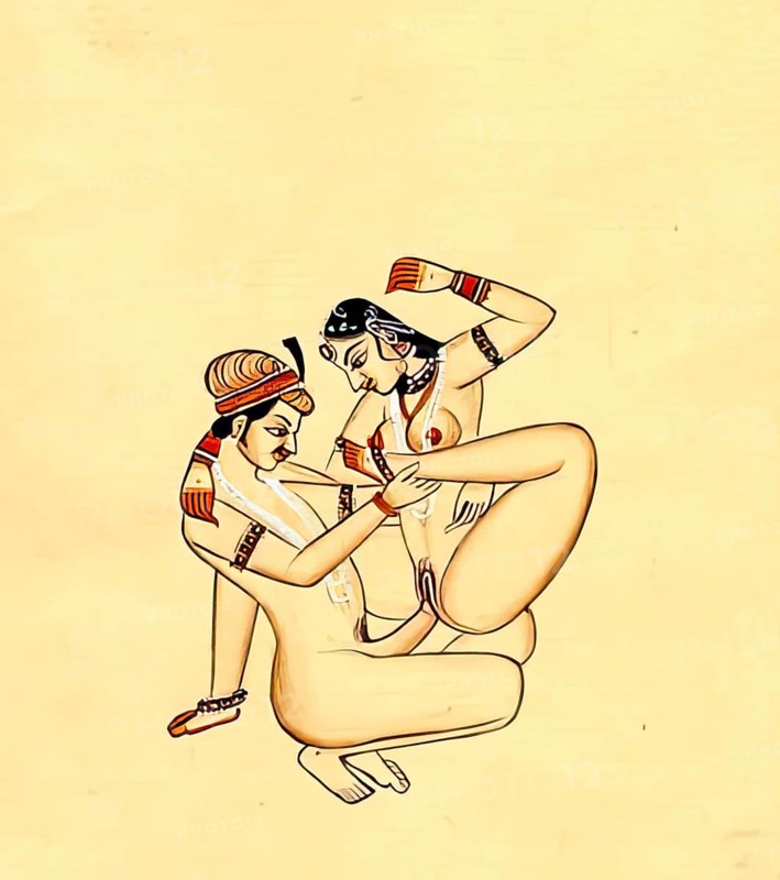 Depiction of an erotic scene
