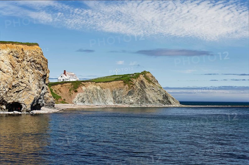 House on cliffs