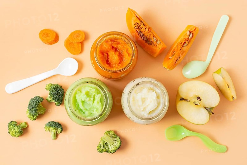 View baby food jars