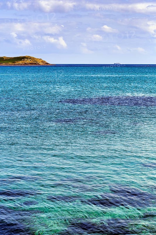 Crystal clear turquoise water