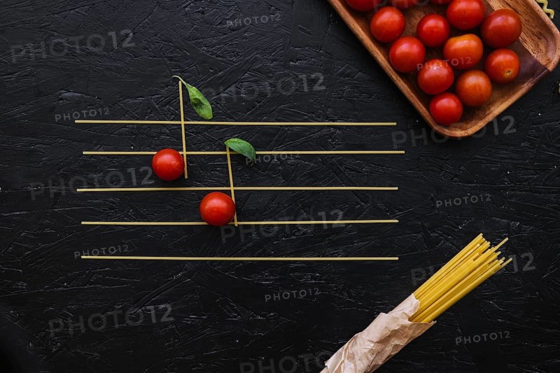 Notes from pasta tomatoes