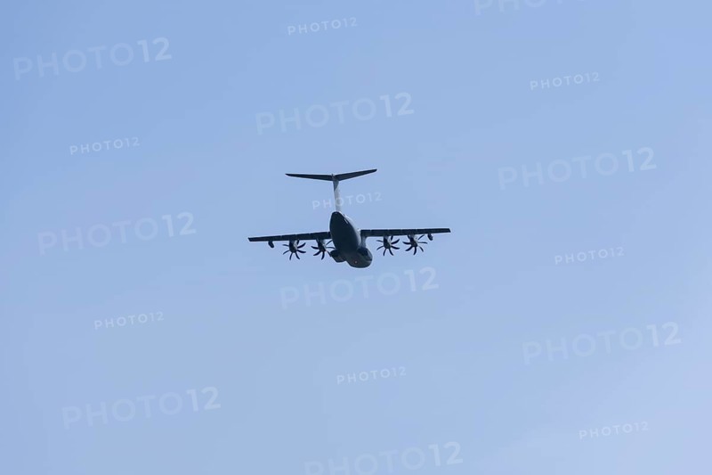 German military aircraft in the sky