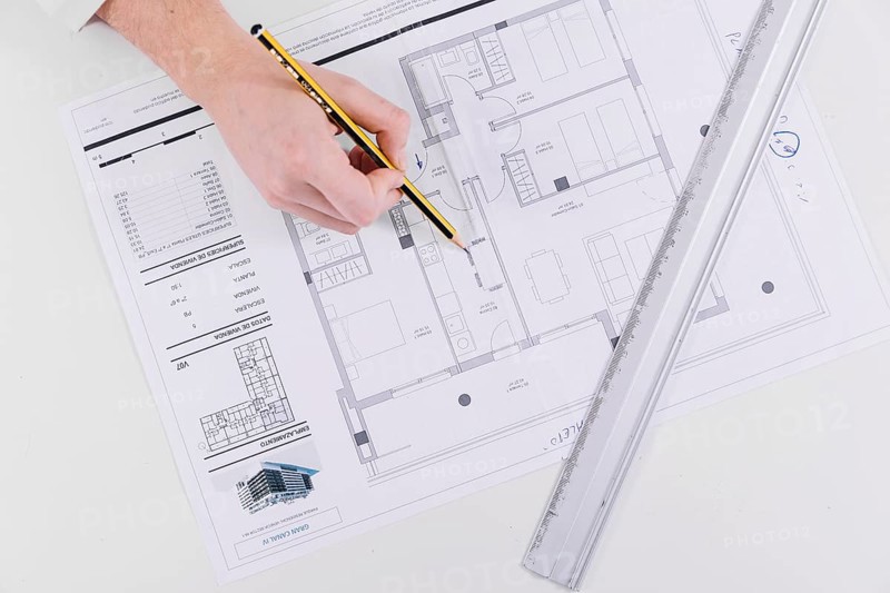 From hand correcting blueprint