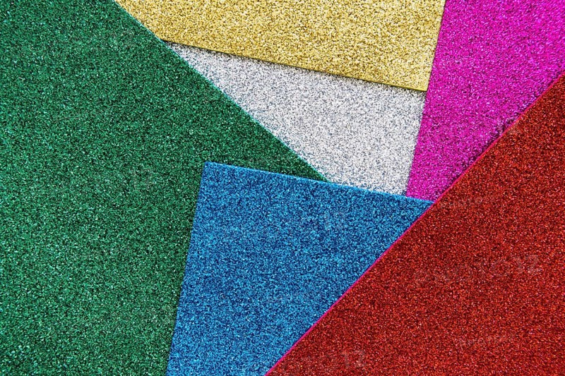 Full frame shot multi colored glitter background