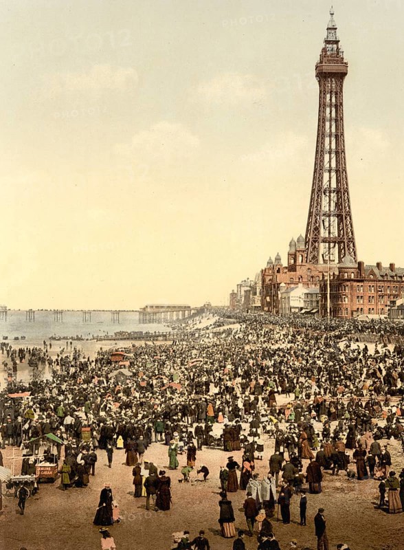 The tower in Blackpool