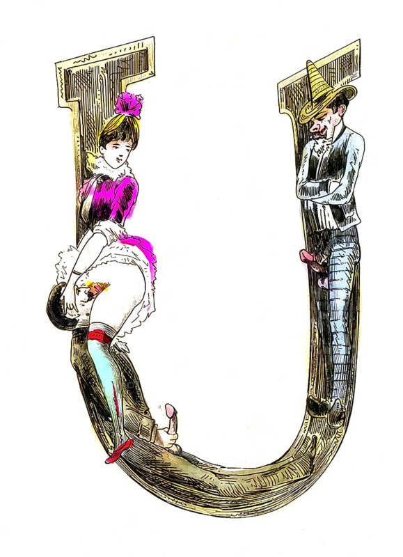 Letter U