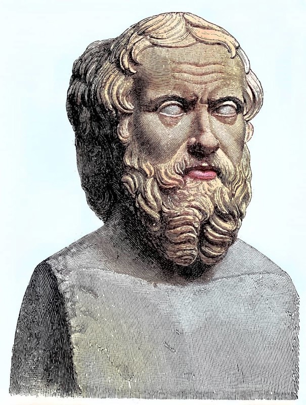 Bust of Herodotus of Halicarnassus