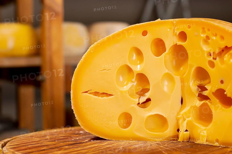 Close up delicious slice cheese