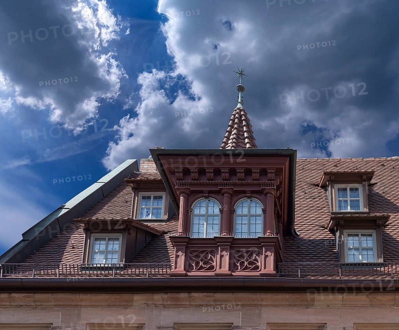 Historic ornamental bay window