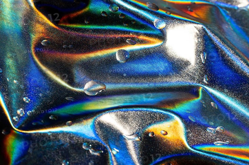 Metallic holographic background_3