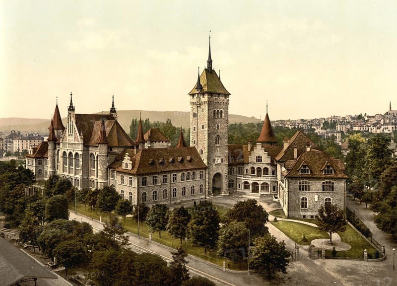 The Swiss National Museum in Zurich