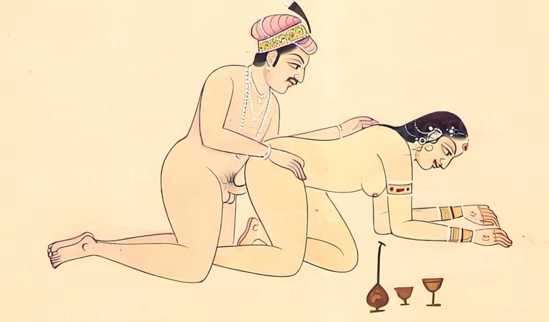Depiction of an erotic scene