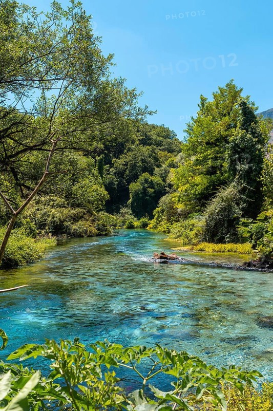 The Blue eye river