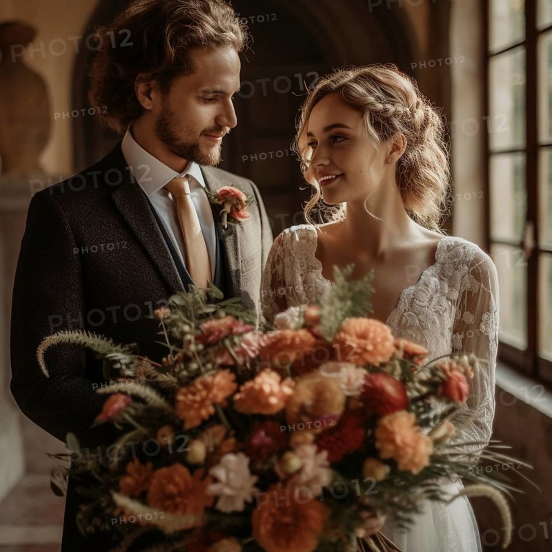 Bridal couple