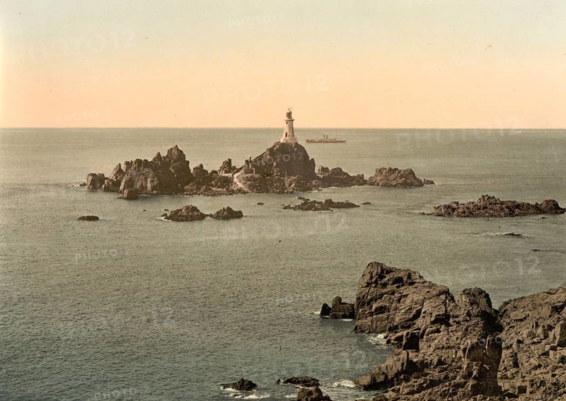 Corbierre lightbouse in Jersey