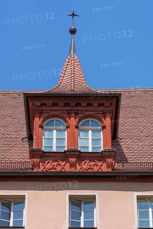 Historic ornamental oriel