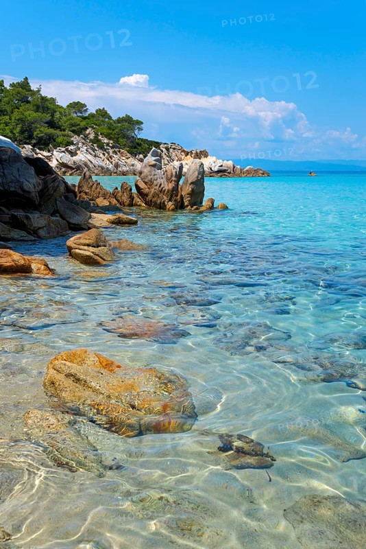 Rocks in the sea