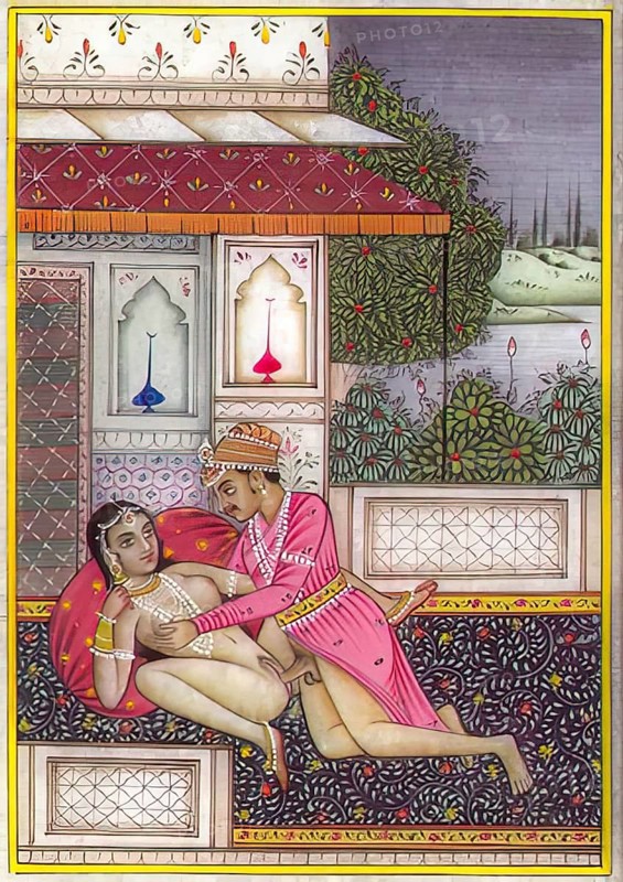 Depiction of an erotic scene