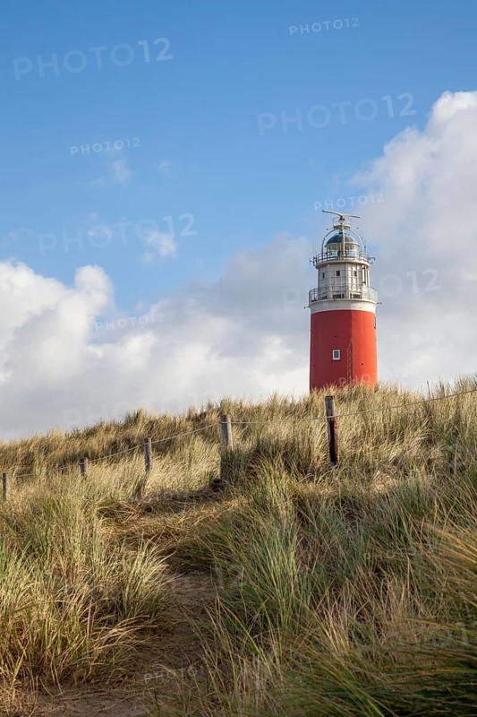 Lighthouse Eierland with dunes