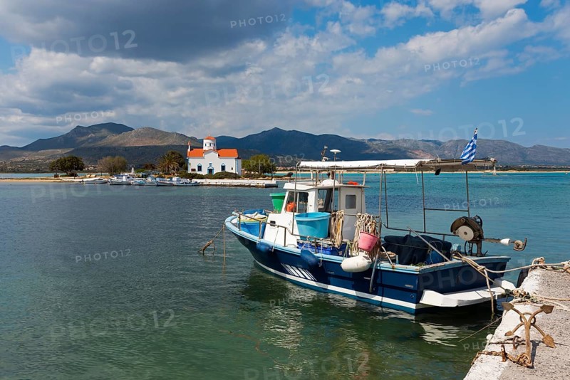 Ship in the harbour