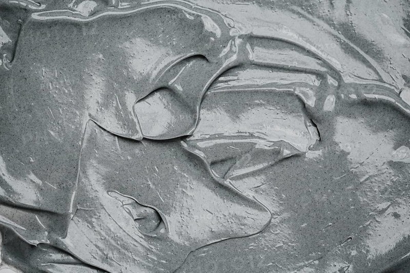 Top view grey cement background