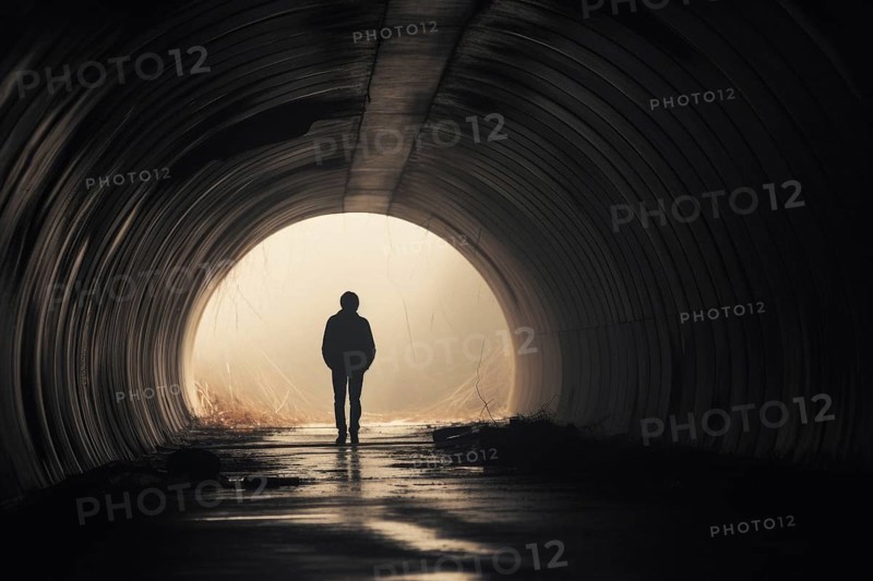 Teen with depression