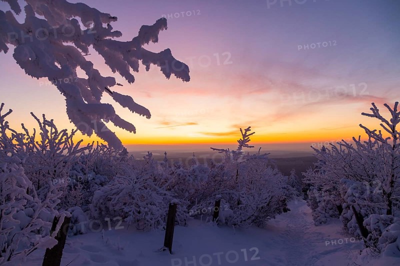 Winter on the Fichtelberg