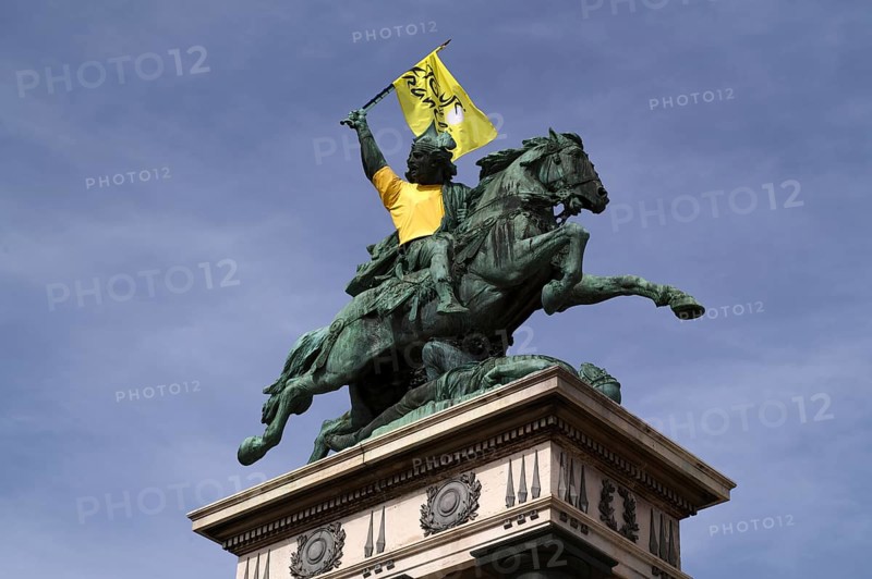 Statue of Gallic warrior Vercingetorix