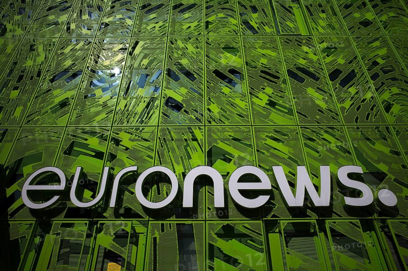 Euronews lettering