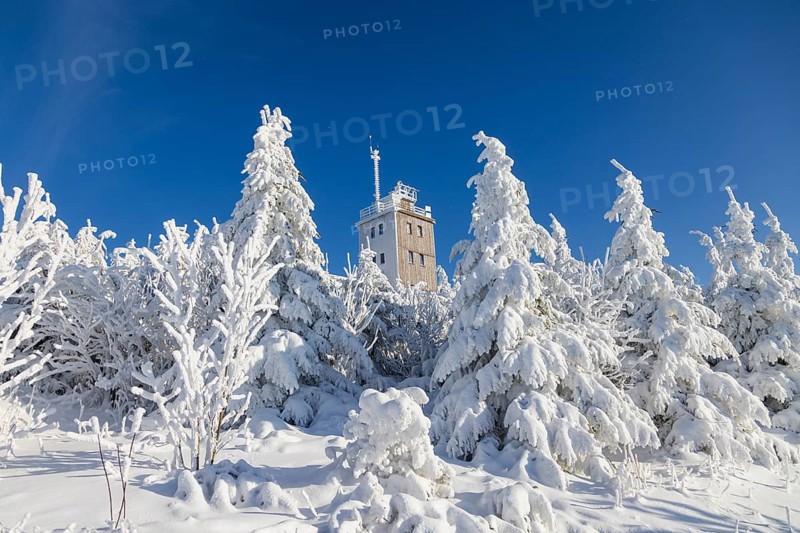 Winter on the Fichtelberg