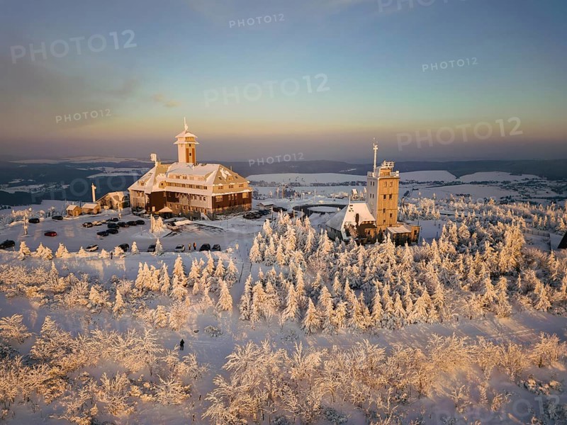 Winter on the Fichtelberg