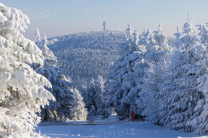 Winter on the Fichtelberg